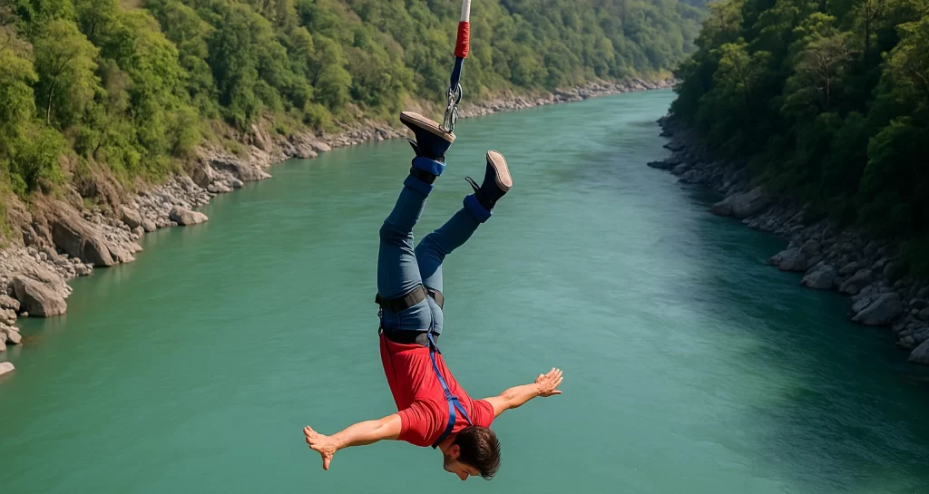 Rishikesh Bungee Jumping Height